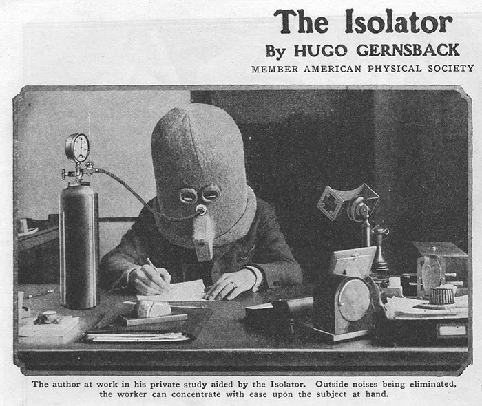 This Crazy Anti-Distraction Helmet From 1925 Is Still Relevant Today