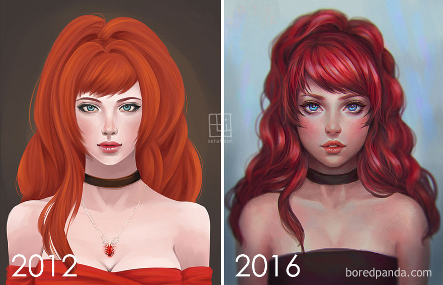 &#8216;Draw This Again&#8217; Challenge Shows That Practice Makes Perfect (50 Pics)