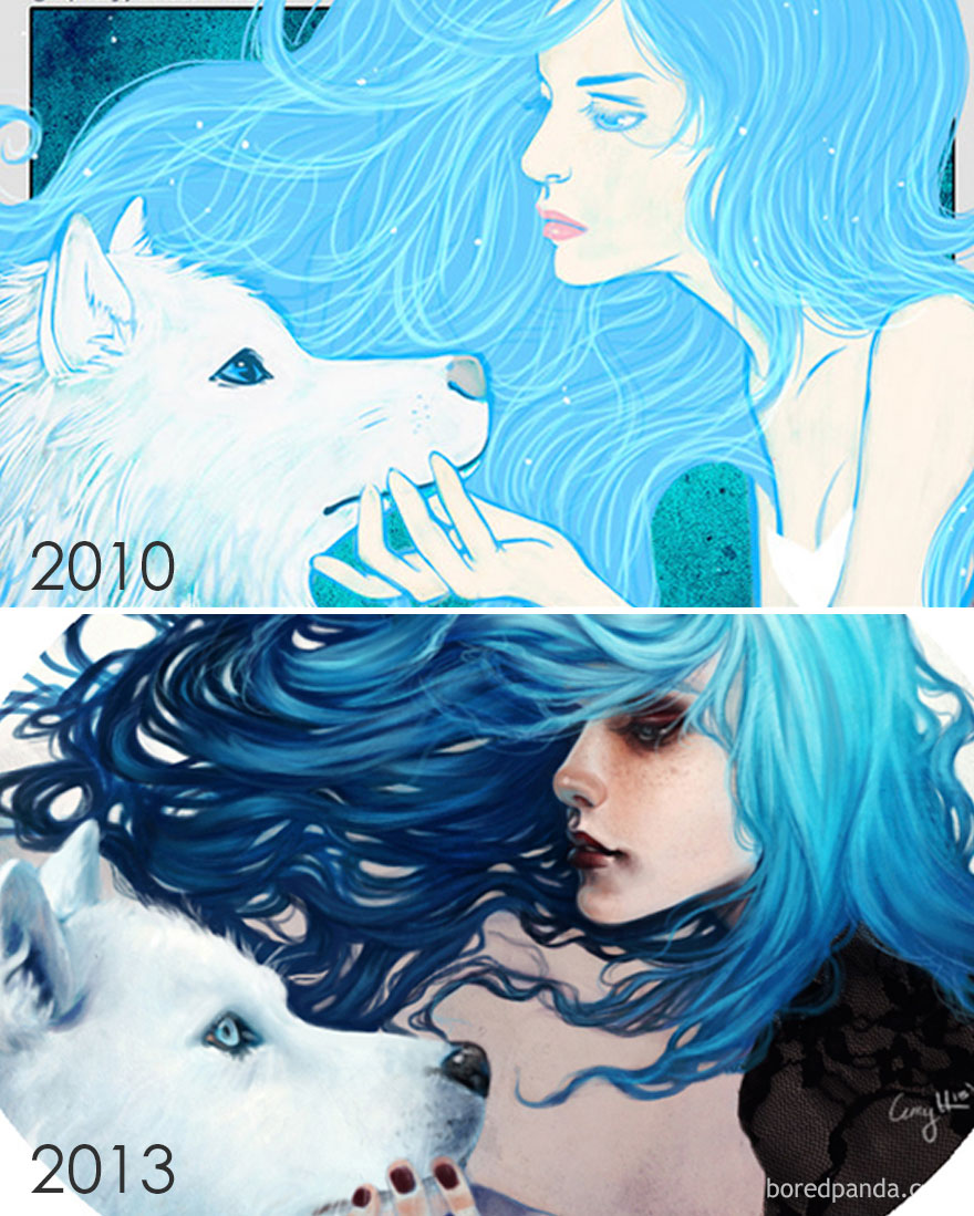 &#8216;Draw This Again&#8217; Challenge Shows That Practice Makes Perfect (50 Pics)