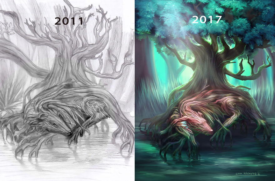 &#8216;Draw This Again&#8217; Challenge Shows That Practice Makes Perfect (50 Pics)