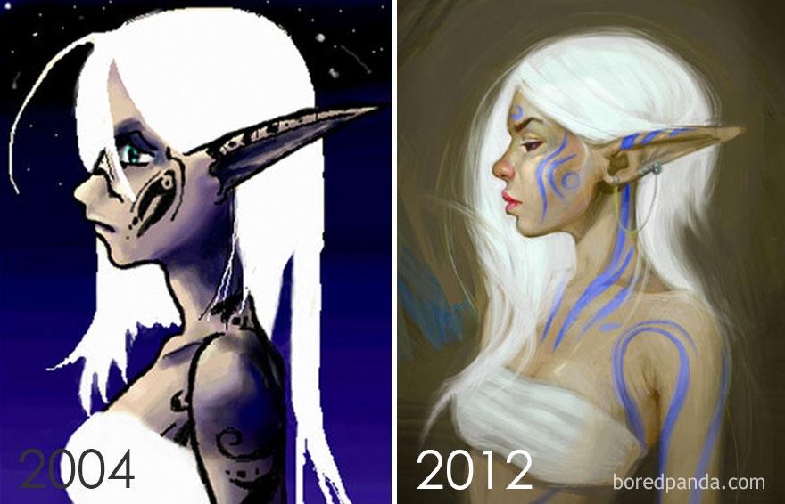 &#8216;Draw This Again&#8217; Challenge Shows That Practice Makes Perfect (50 Pics)