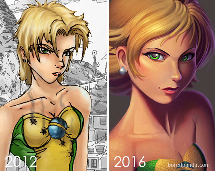 &#8216;Draw This Again&#8217; Challenge Shows That Practice Makes Perfect (50 Pics)