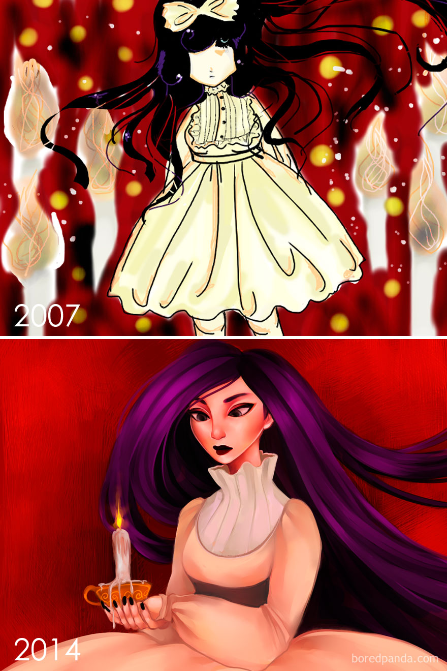 &#8216;Draw This Again&#8217; Challenge Shows That Practice Makes Perfect (50 Pics)