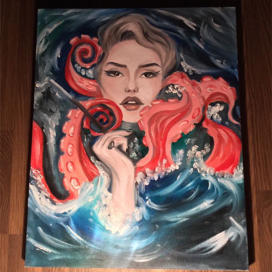 Georgian Artist Laiza Chaligava And Her Drawings