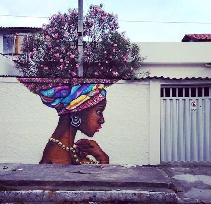50 Amazing Street Art Installations That Cleverly Interact With Nature