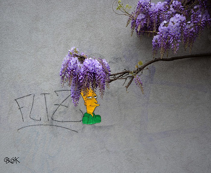 50 Amazing Street Art Installations That Cleverly Interact With Nature