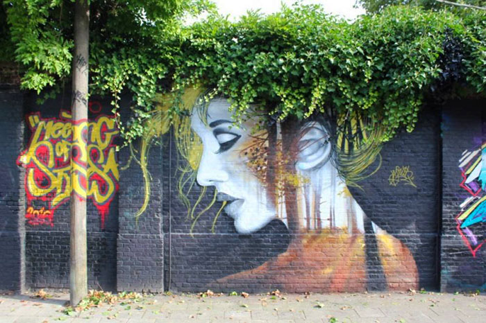 50 Amazing Street Art Installations That Cleverly Interact With Nature
