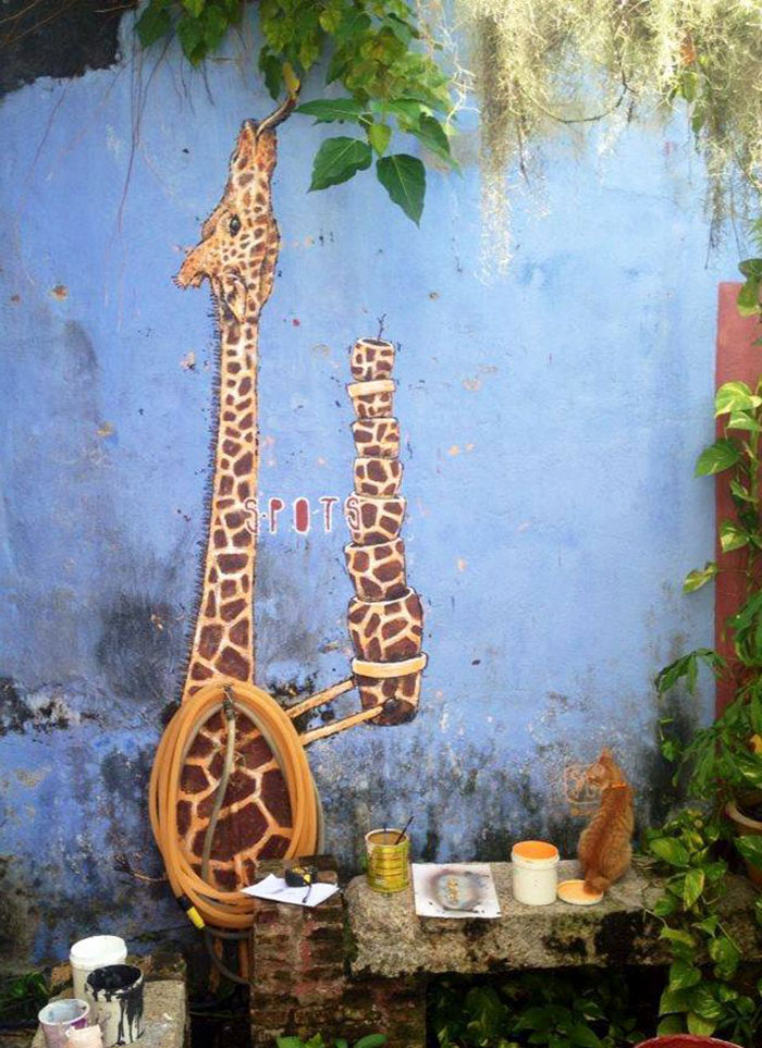 50 Amazing Street Art Installations That Cleverly Interact With Nature