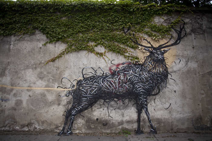 50 Amazing Street Art Installations That Cleverly Interact With Nature