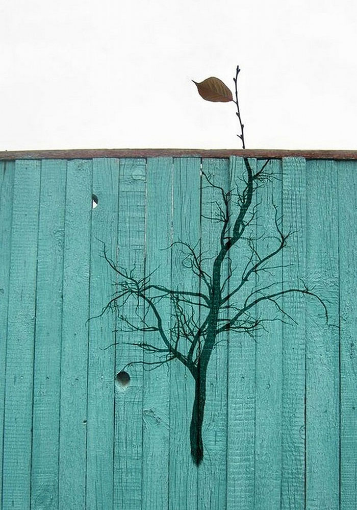 50 Amazing Street Art Installations That Cleverly Interact With Nature