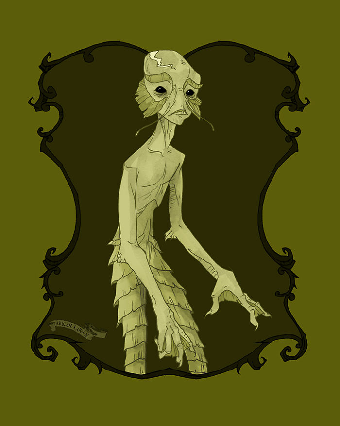 Creepy Portraits Of Little Monsters