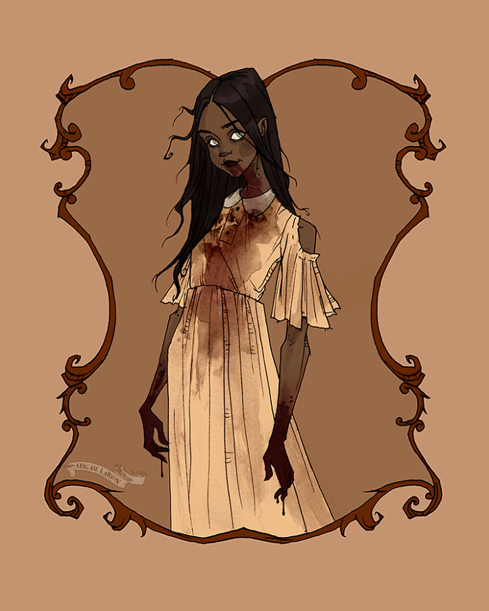 Creepy Portraits Of Little Monsters