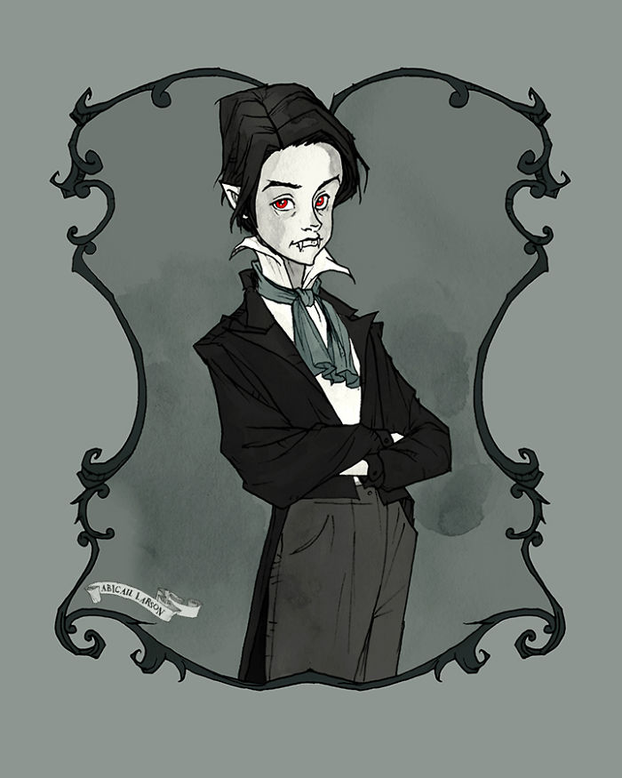 Creepy Portraits Of Little Monsters