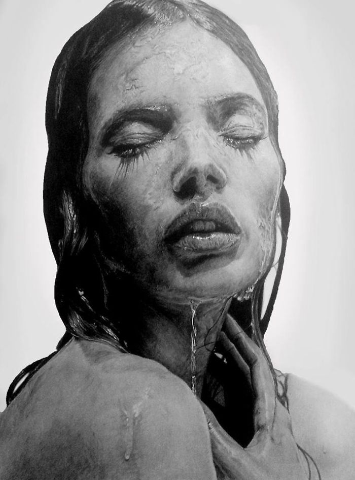 Realistic Drawings Bt Georgian Artist Mariam Tskhadaia