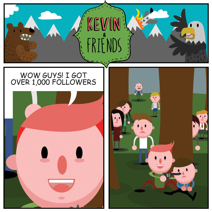 Dark Comics About A Horrible Optimist Kevin (14 New Pics) Dark Comics About A Horrible Optimist Kevin (14 New Pics)