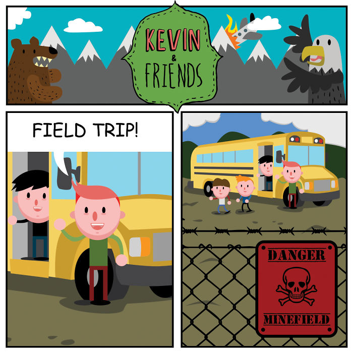 Dark Comics About A Horrible Optimist Kevin (14 New Pics) Dark Comics About A Horrible Optimist Kevin (14 New Pics)