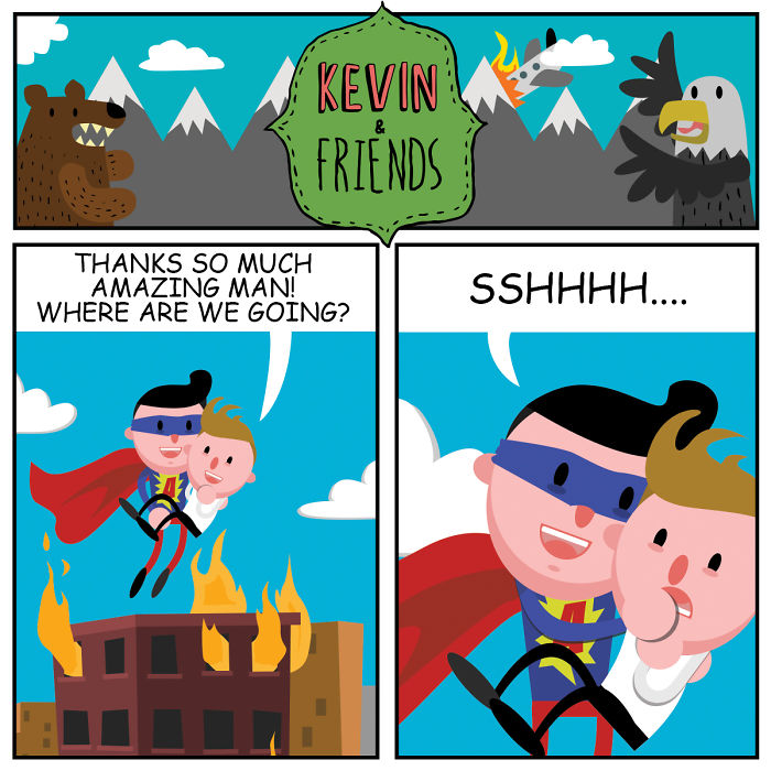 Dark Comics About A Horrible Optimist Kevin (14 New Pics) Dark Comics About A Horrible Optimist Kevin (14 New Pics)