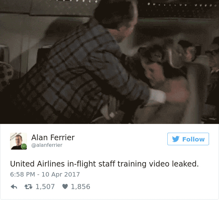 314 Of The Funniest Reactions To United Airlines Violently Dragging A Man Off A Plane (Add Yours)