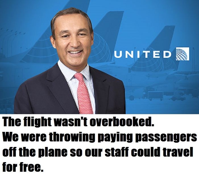 314 Of The Funniest Reactions To United Airlines Violently Dragging A Man Off A Plane (Add Yours)