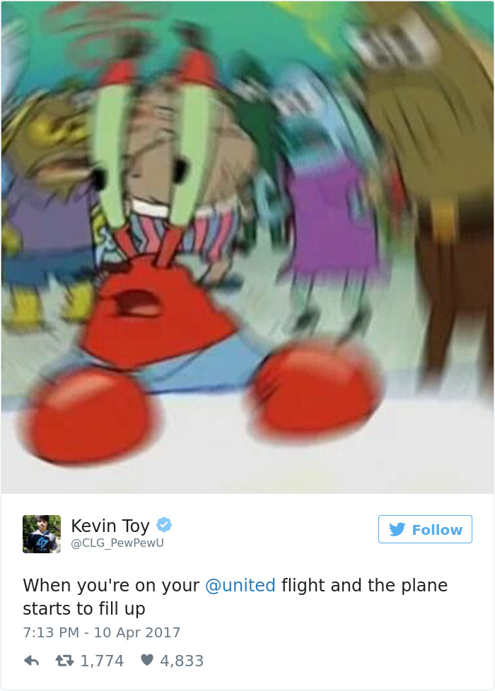 314 Of The Funniest Reactions To United Airlines Violently Dragging A Man Off A Plane (Add Yours)