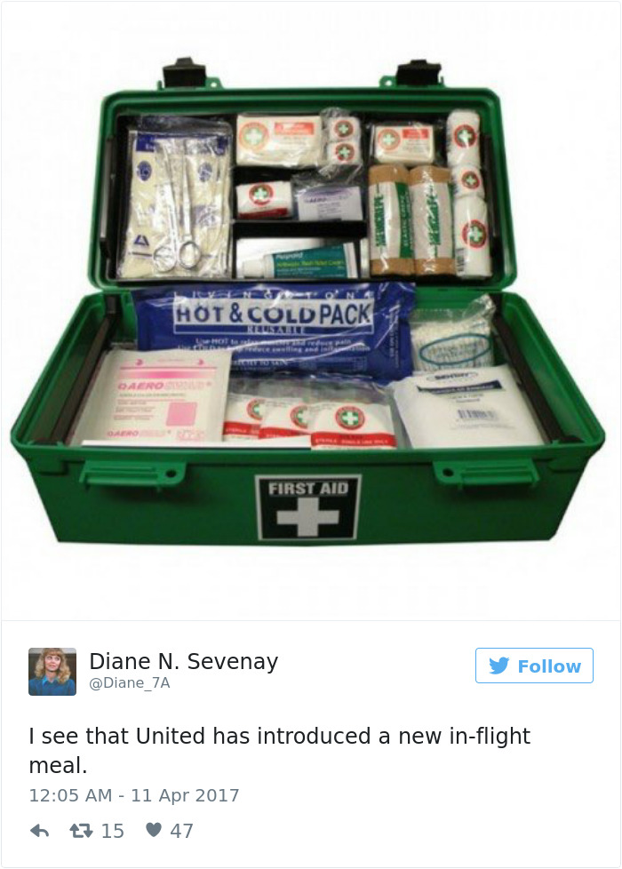 314 Of The Funniest Reactions To United Airlines Violently Dragging A Man Off A Plane (Add Yours)