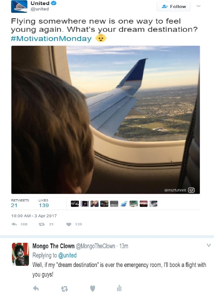 314 Of The Funniest Reactions To United Airlines Violently Dragging A Man Off A Plane (Add Yours)