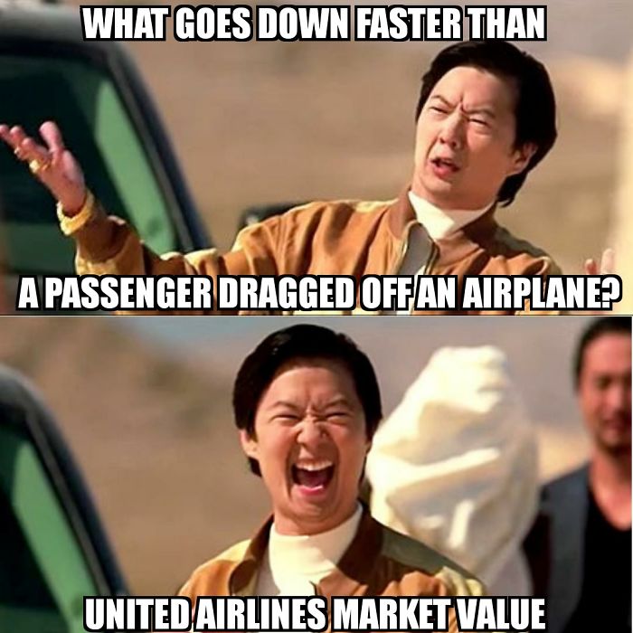 314 Of The Funniest Reactions To United Airlines Violently Dragging A Man Off A Plane (Add Yours)