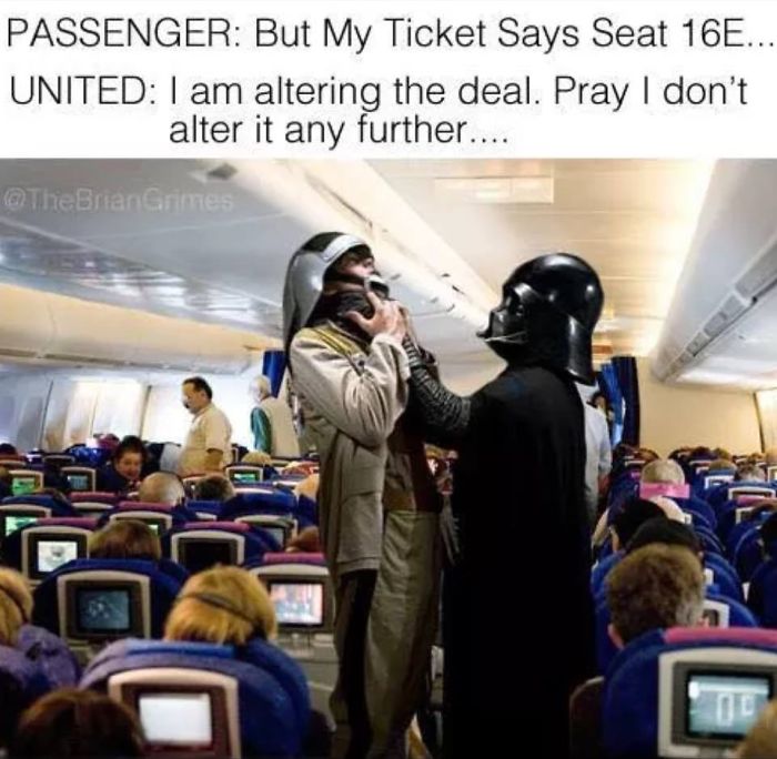 314 Of The Funniest Reactions To United Airlines Violently Dragging A Man Off A Plane (Add Yours)