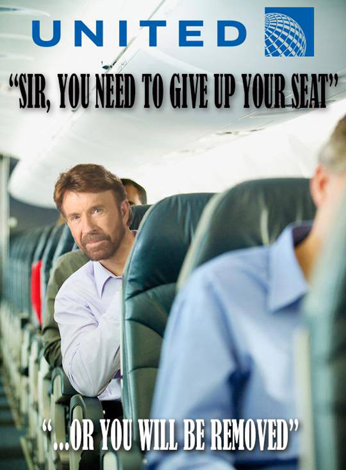 314 Of The Funniest Reactions To United Airlines Violently Dragging A Man Off A Plane (Add Yours)