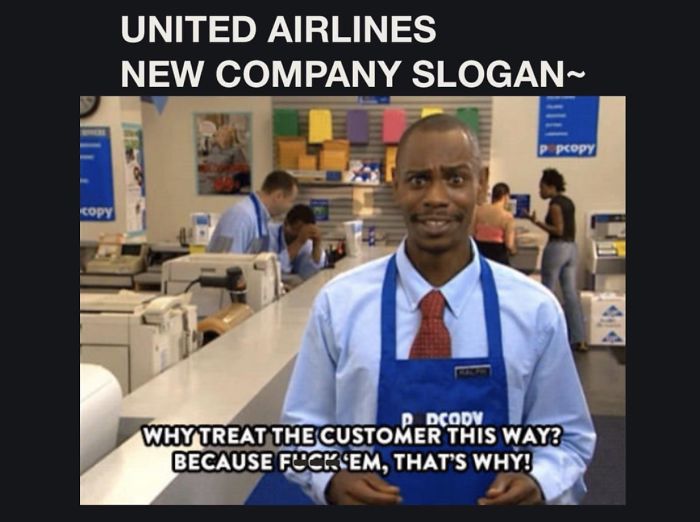 314 Of The Funniest Reactions To United Airlines Violently Dragging A Man Off A Plane (Add Yours)