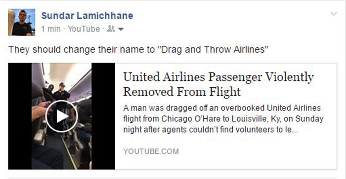 314 Of The Funniest Reactions To United Airlines Violently Dragging A Man Off A Plane (Add Yours)