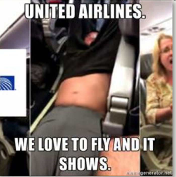 314 Of The Funniest Reactions To United Airlines Violently Dragging A Man Off A Plane (Add Yours)