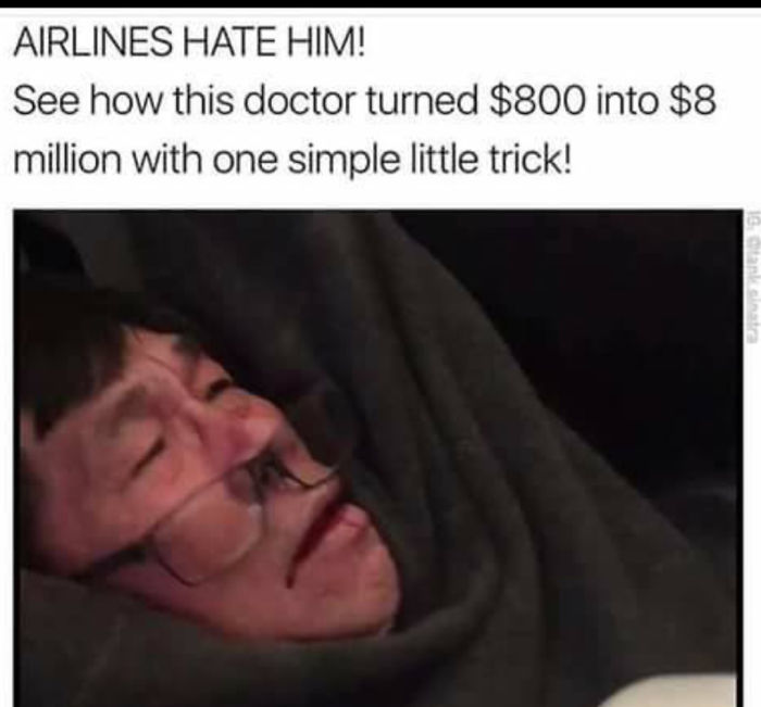 314 Of The Funniest Reactions To United Airlines Violently Dragging A Man Off A Plane (Add Yours)