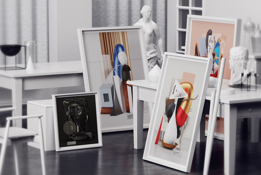 7 Pablo Picasso Paintings Recreated As 3D Sculptures