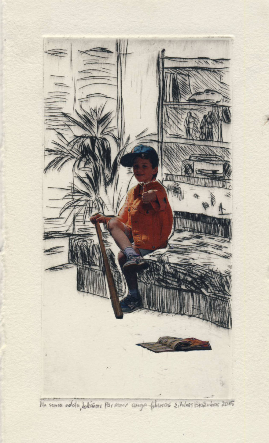 I Made Collage-Etching Prints Out Of 90’s Shopping Catalogues From Germany I Made Collage-Etching Prints Out Of 90’s Shopping Catalogues From Germany