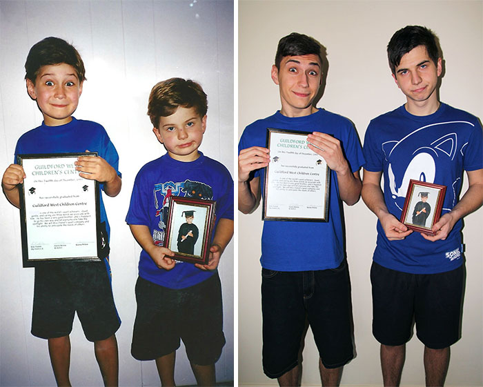 303 Of The Most Creative Recreations Of Childhood Photos Ever (Add Yours) 303 Of The Most Creative Recreations Of Childhood Photos Ever (Add Yours)