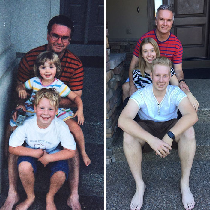 303 Of The Most Creative Recreations Of Childhood Photos Ever (Add Yours) 303 Of The Most Creative Recreations Of Childhood Photos Ever (Add Yours)