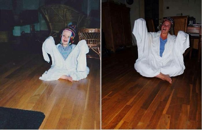 303 Of The Most Creative Recreations Of Childhood Photos Ever (Add Yours) 303 Of The Most Creative Recreations Of Childhood Photos Ever (Add Yours)