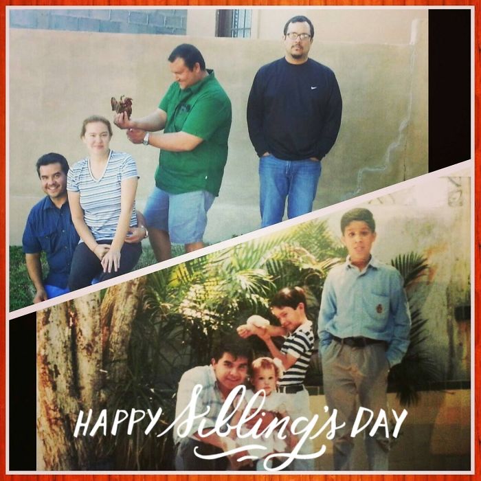 303 Of The Most Creative Recreations Of Childhood Photos Ever (Add Yours) 303 Of The Most Creative Recreations Of Childhood Photos Ever (Add Yours)