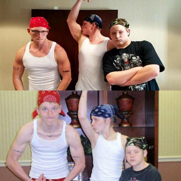 303 Of The Most Creative Recreations Of Childhood Photos Ever (Add Yours) 303 Of The Most Creative Recreations Of Childhood Photos Ever (Add Yours)