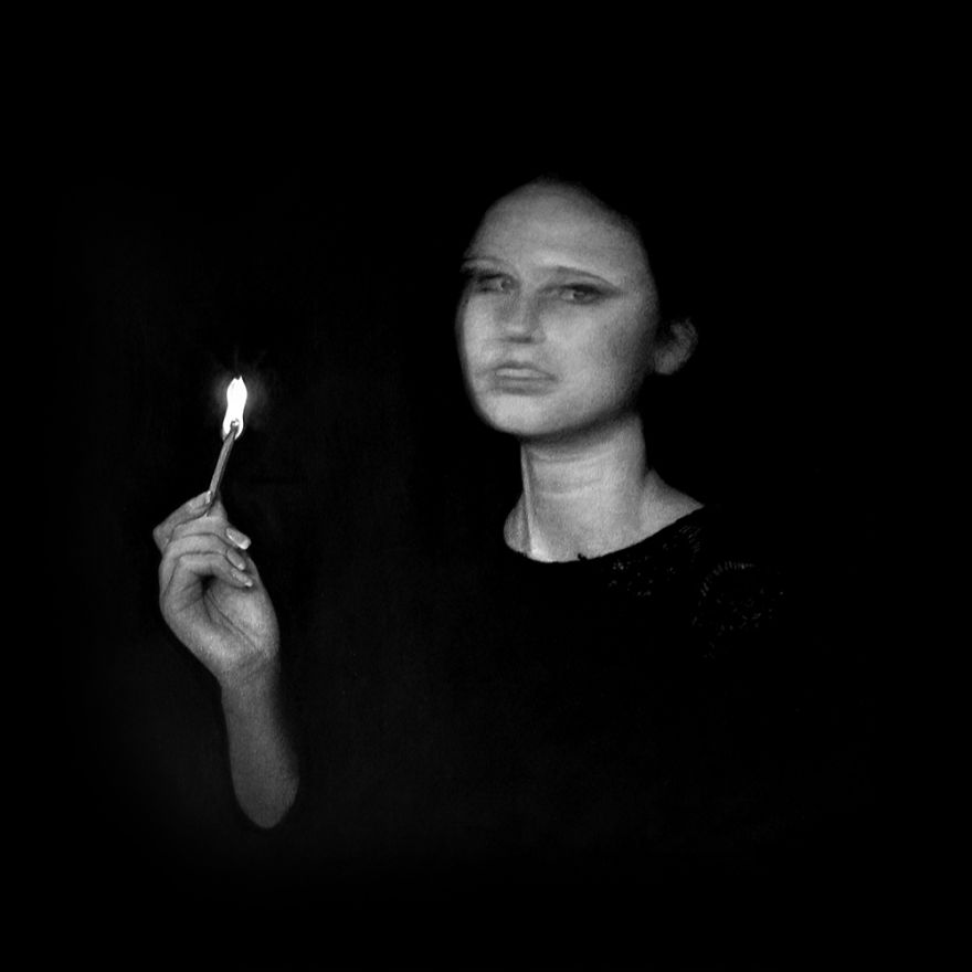 I Love To Experiment With Drawing Techniques, Let Me Know What You Think