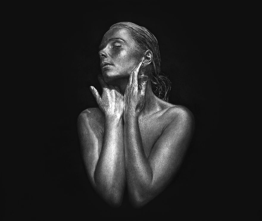 I Love To Experiment With Drawing Techniques, Let Me Know What You Think