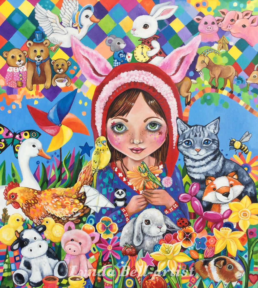 I Paint Stories Using Fairytale Symbolism To Explore My Journey To Veganism I Paint Stories Using Fairytale Symbolism To Explore My Journey To Veganism