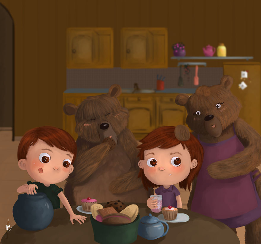 I Draw Children Illustrations That Remind Me Of Childhood