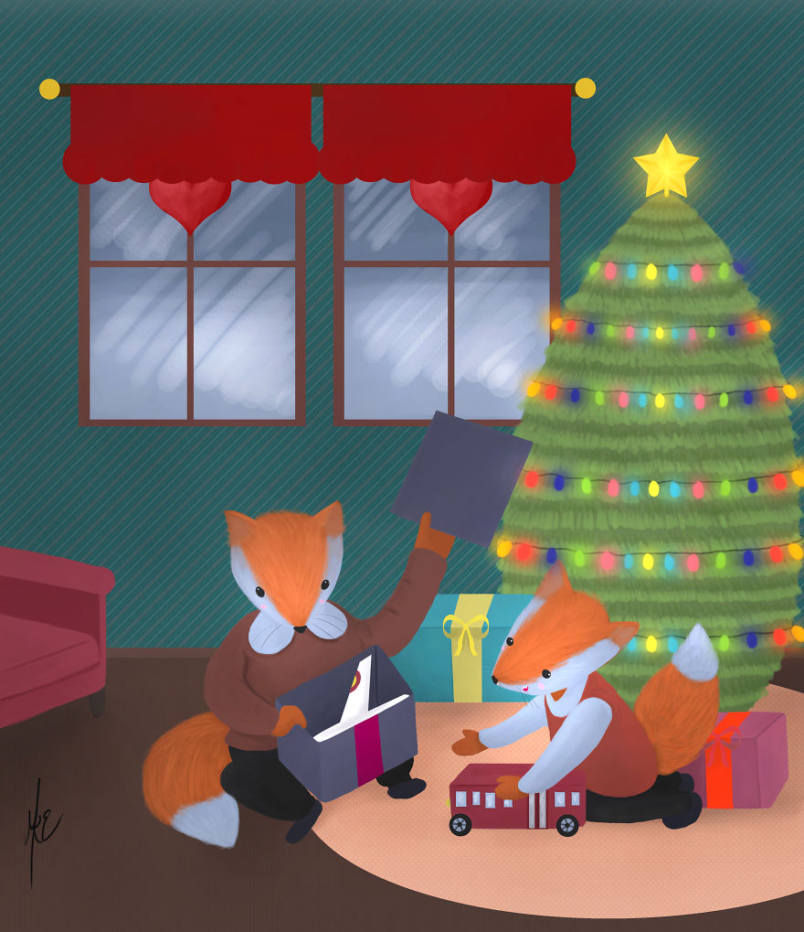 I Draw Children Illustrations That Remind Me Of Childhood