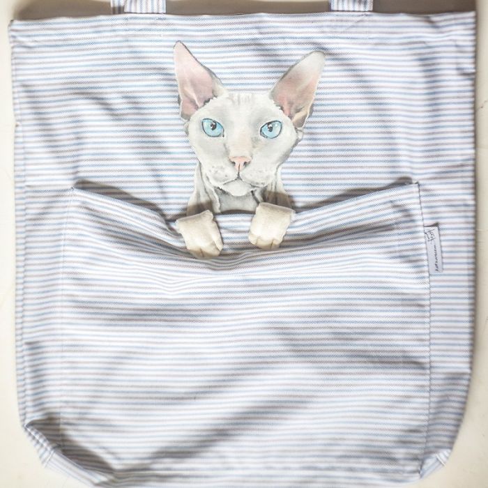 Forever Together: Hand-Painted Shoulder Bags With Animals In A Pocket