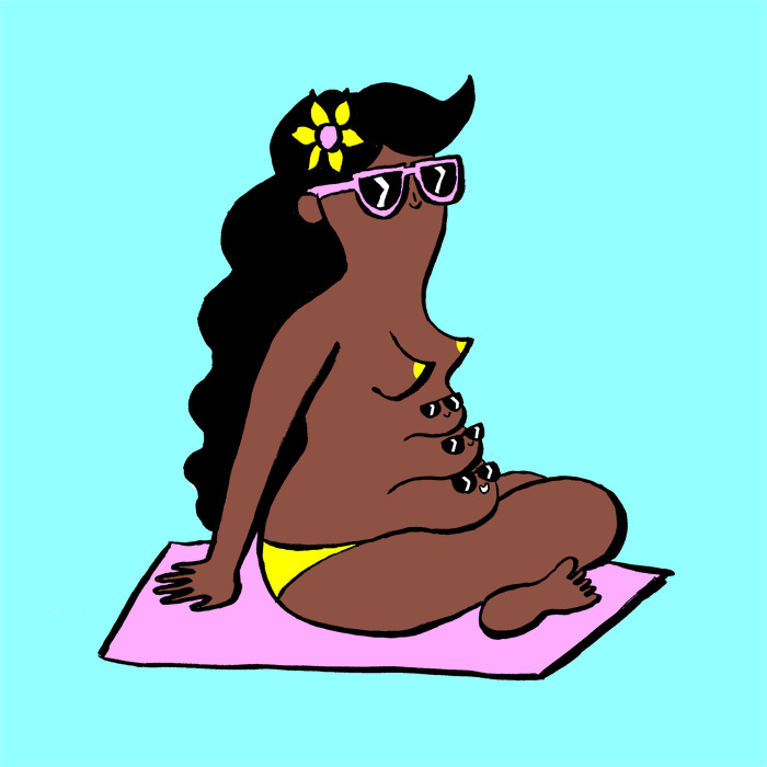 Illustrator Shows The Hidden Side Of Women That Society Doesn&#8217;t Want To See