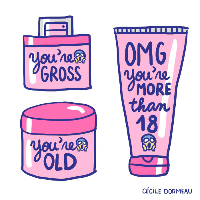 Illustrator Shows The Hidden Side Of Women That Society Doesn’t Want To See Illustrator Shows The Hidden Side Of Women That Society Doesn’t Want To See