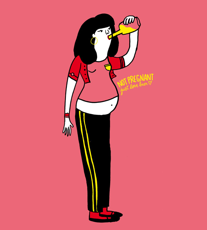 Illustrator Shows The Hidden Side Of Women That Society Doesn&#8217;t Want To See