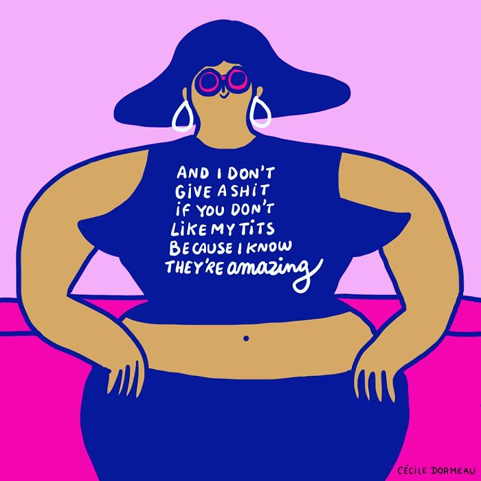 Illustrator Shows The Hidden Side Of Women That Society Doesn’t Want To See Illustrator Shows The Hidden Side Of Women That Society Doesn’t Want To See
